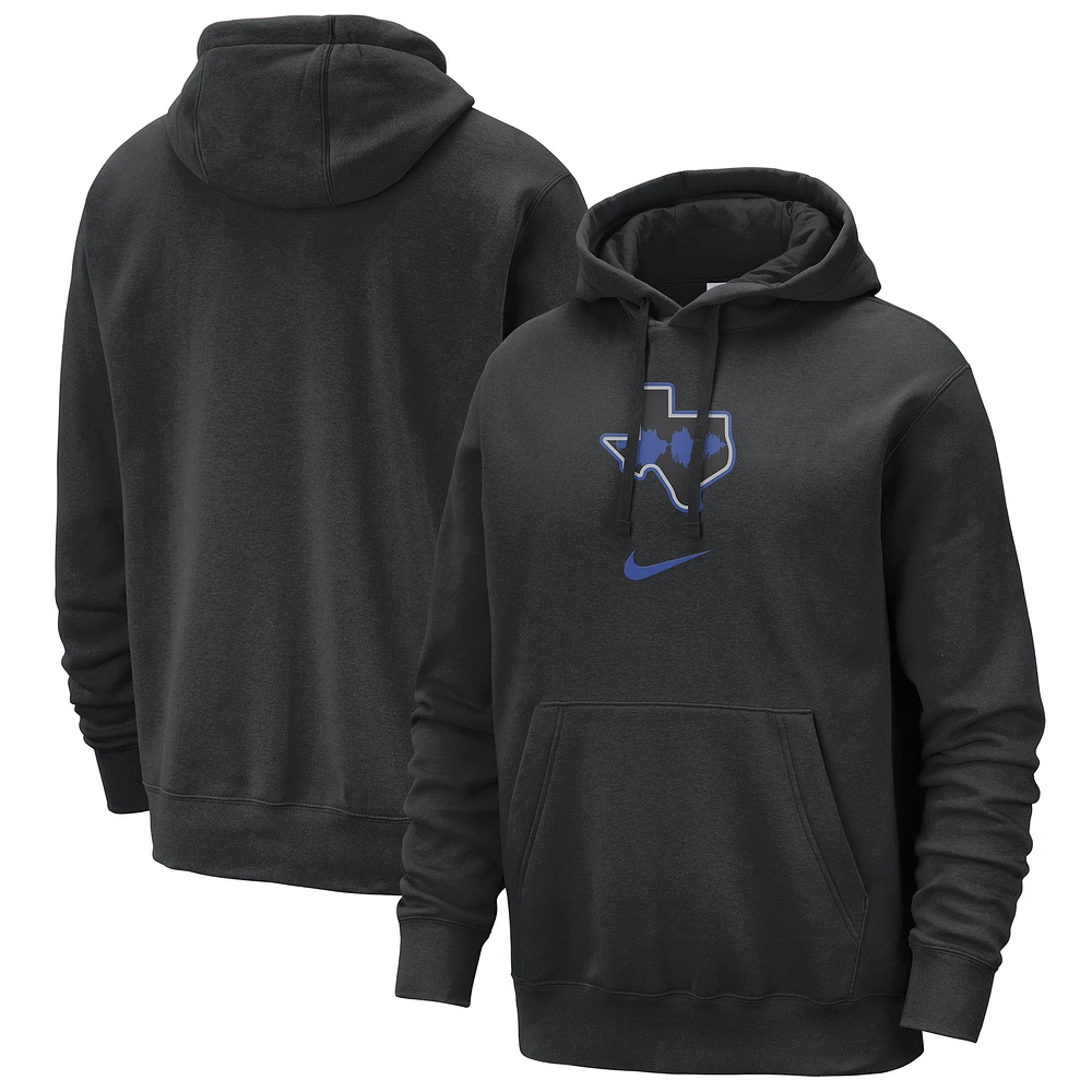 Sweat à capuche Nike noir Dallas Mavericks 2023/24 City Edition Essential Club pour homme