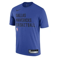 T-shirt Nike Dallas Mavericks 2023/24 Sideline Legend Performance Practice pour Homme - Bleu