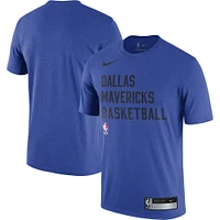 T-shirt Nike Dallas Mavericks 2023/24 Sideline Legend Performance Practice pour Homme - Bleu