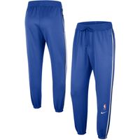 Men's Nike Blue Dallas Mavericks 75th Anniversary Showtime On Court Performance Pants