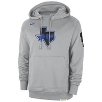 Sweat à capuche Nike Silver Dallas Mavericks 2023/24 City Edition Courtside Standard Issue pour homme