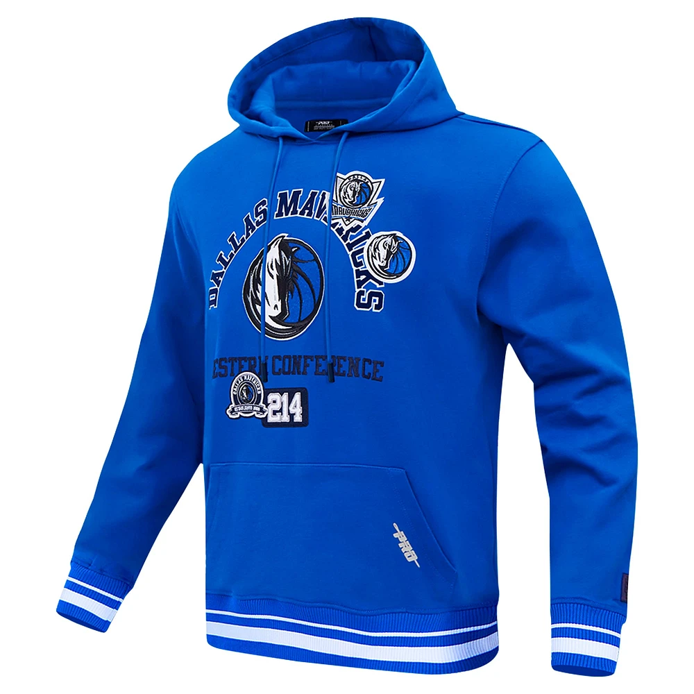 Sweat à capuche bleu Pro Standard pour homme Dallas Mavericks Area Code