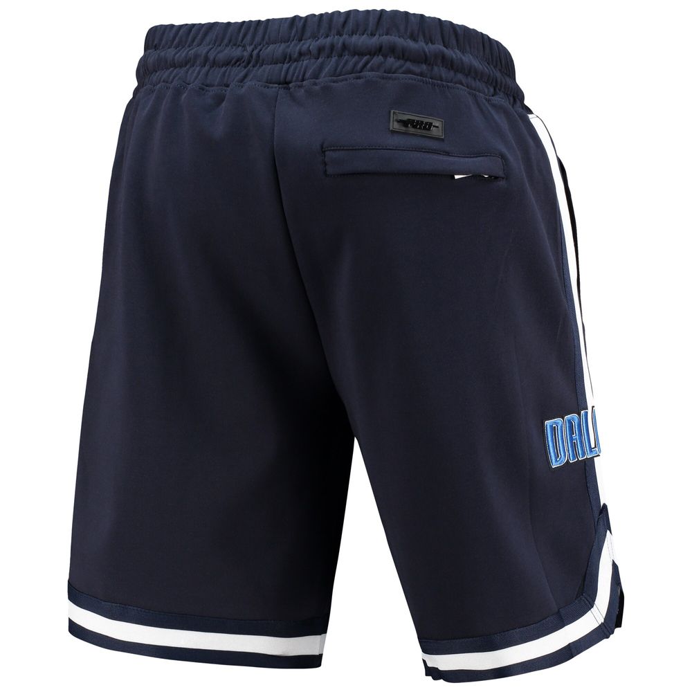 Men's Pro Standard Navy Dallas Mavericks Chenille Shorts