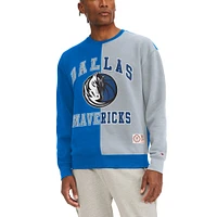 Sweat Tommy Jeans Homme Dallas Mavericks Keith Split Bleu Royal/Gris