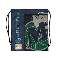 Mitchell & Ness Dallas Mavericks Hardwood Classics Team Logo Cinch Bag