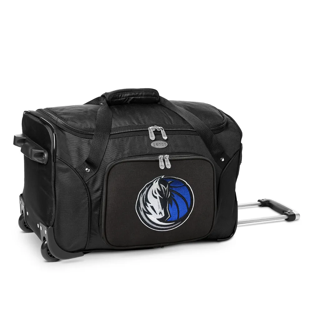 Dallas Mavericks MOJO 22" 2-Wheeled Duffel Bag - Black