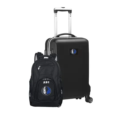 Dallas Mavericks MOJO Personalized Deluxe 2-Piece Backpack & Carry-On Set