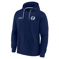 Unisex Fanatics Navy Dallas Mavericks Elements Super Soft Fleece Pullover Hoodie