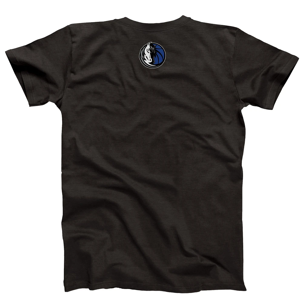 Unisex NBALab x Hyperfly Heather Black Dallas Mavericks Year of the Snake Lunar New Collection T-Shirt