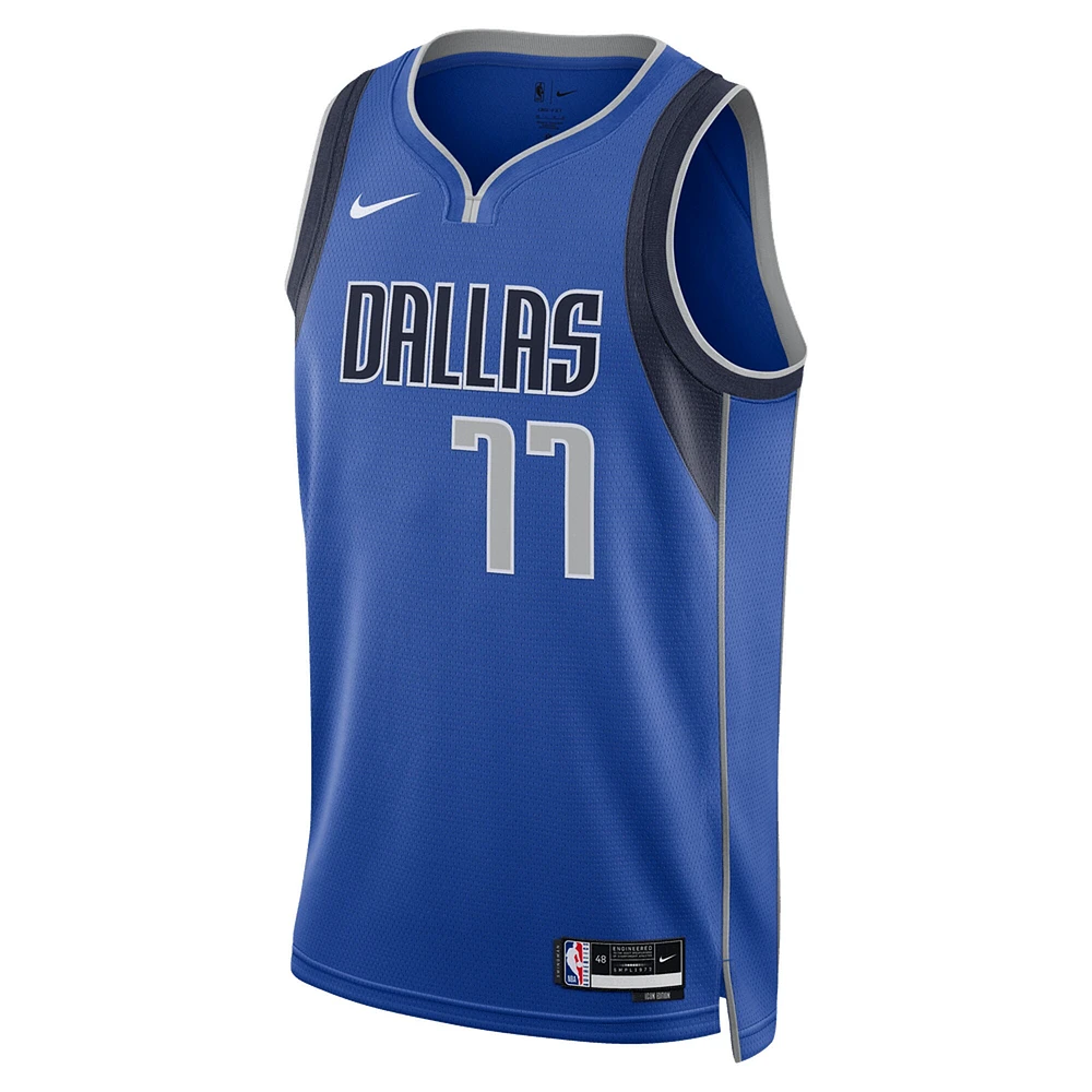 Unisex Nike Luka Doncic Royal Dallas Mavericks Swingman Player Jersey - Icon Edition