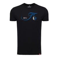 Unisex Sportiqe Black Dallas Mavericks 2024 NBA Finals Super Soft Comfy Tri-Blend T-Shirt