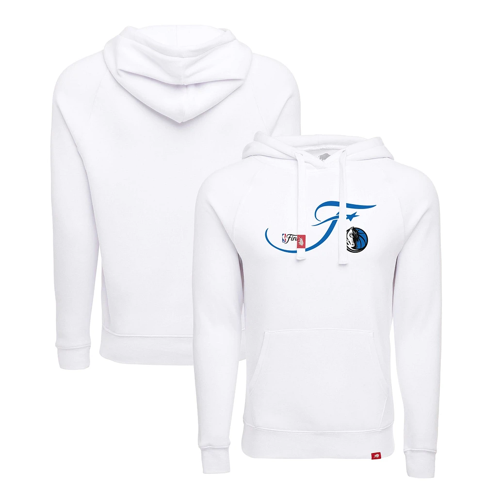 Sweat à capuche unisexe Sportiqe Dallas Mavericks 2024 NBA Finals Olsen Tri-Blend blanc