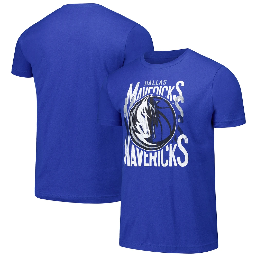 T-shirt de dédicace unisexe Stadium Essentials bleu Dallas Mavericks