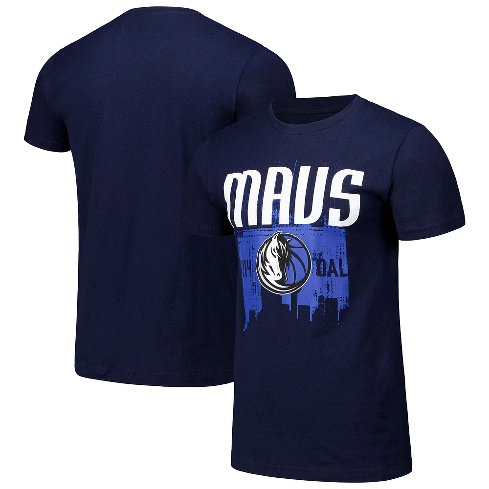 Unisex Stadium Essentials Navy Dallas Mavericks Breakdown T-Shirt