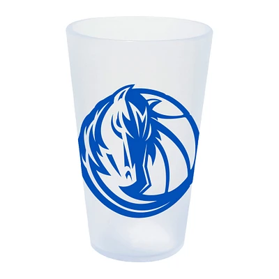 WinCraft Dallas Mavericks 16oz. Verre à pinte en silicone Icicle