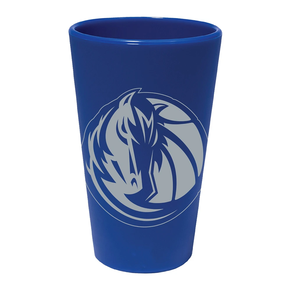 WinCraft Dallas Mavericks 16oz. Team Color Silicone Pint Glass