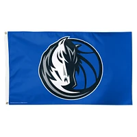 WinCraft Dallas Mavericks 3' x 5' Drapeau de luxe simple face avec logo de l'équipe principale