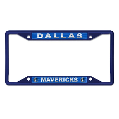 Dallas Mavericks WinCraft Chrome Color License Plate Frame