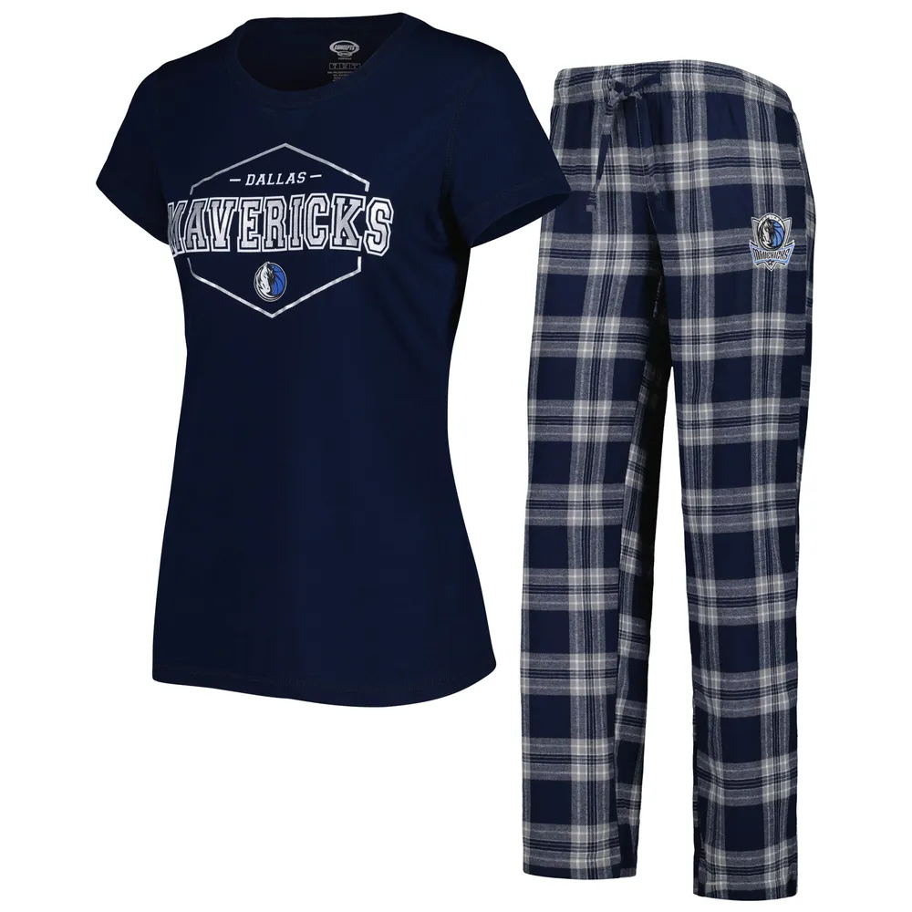 Men's Concepts Sport Navy/Gray Dallas Cowboys Badge Top & Pants Sleep Set