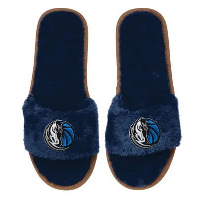Dallas Mavericks FOCO Women's Faux Fur Slide Slippers