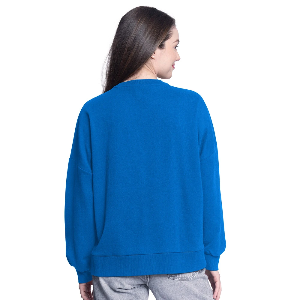 Women's G-III 4Her by Carl Banks Royal Dallas Mavericks Athletic Pullover Sweatshirt