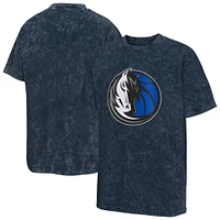 T-shirt bleu marine pour jeunes Dallas Mavericks Rugged Defense