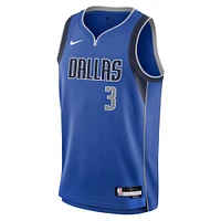 Maillot Nike Anthony Davis Swingman bleu pour jeune des Dallas Mavericks - Édition Icon