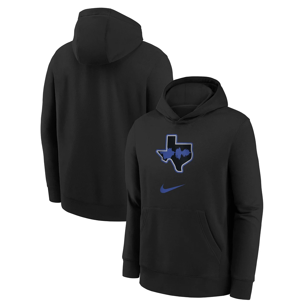 Sweat à capuche Nike noir Dallas Mavericks 2023/24 City Edition Essential pour jeune