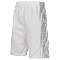 Short de performance Nike blanc Dallas Mavericks 2024/25 City Edition Swingman pour jeune