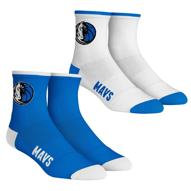 Lids Dallas Mavericks Rock Em Socks Youth Core Team 2-Pack Quarter Length  Sock Set