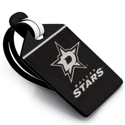 Dallas Stars Personalized Leather Luggage Tag