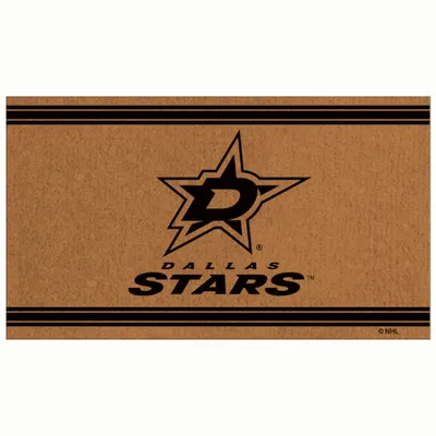 Dallas Stars 30'' x 18'' Logo Turf Mat - Brown