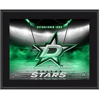 Dallas Stars 10.5" x 13" Horizontal Team Logo Sublimated Plaque