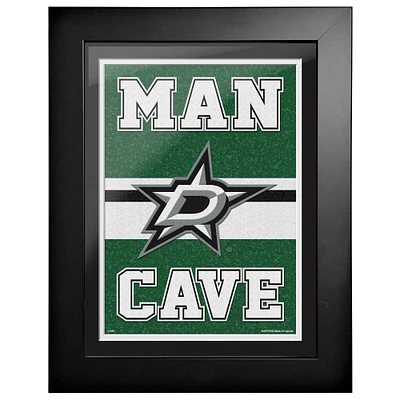 Dallas Stars - 12'' x 16'' Man Cave Framed Artwork