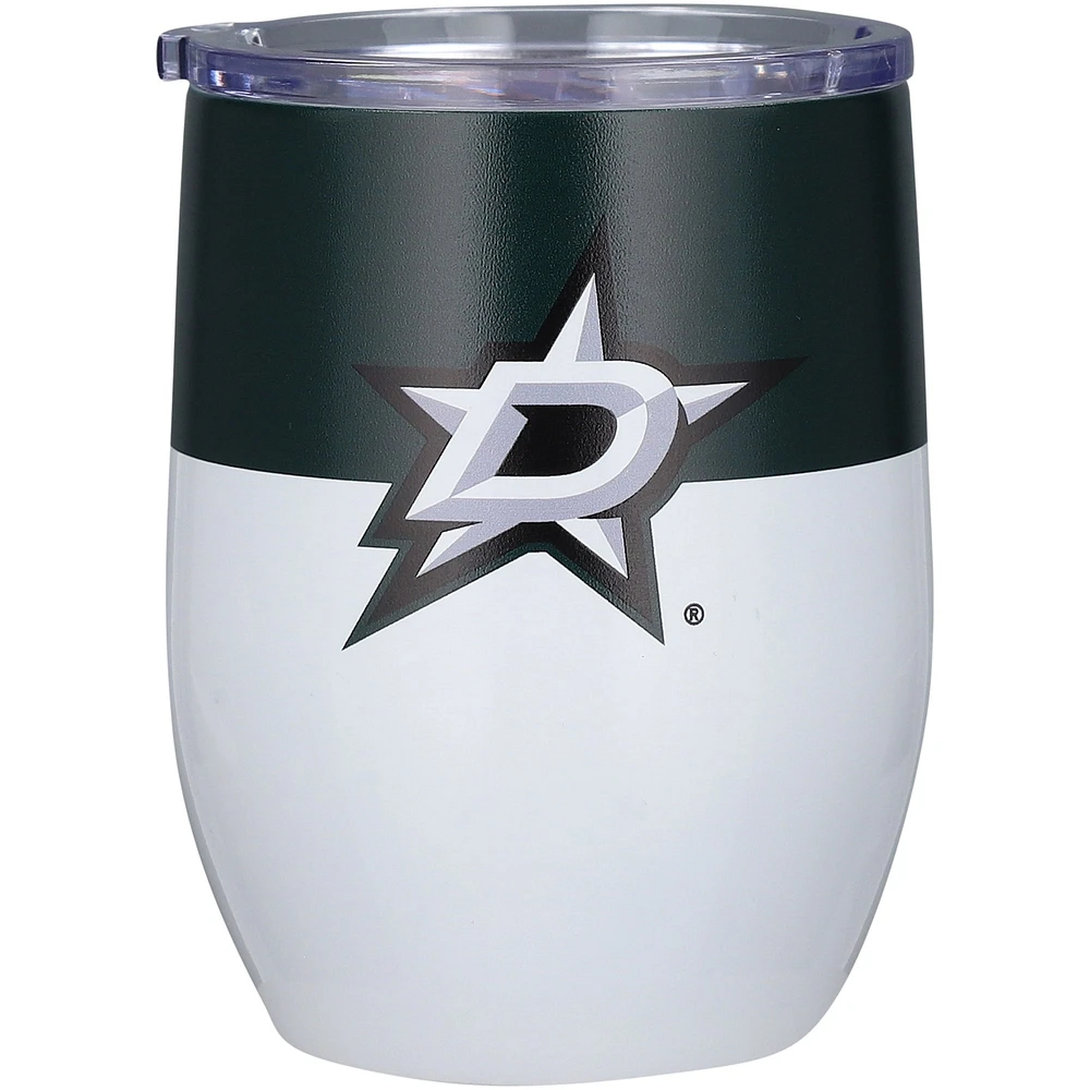 Stars de Dallas 16oz. Gobelet incurvé en acier inoxydable colorblock