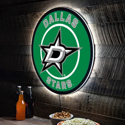 Dallas Stars LED XL Round Wall Décor