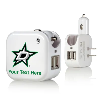 Dallas Stars Personalized 2-In-1 USB Charger