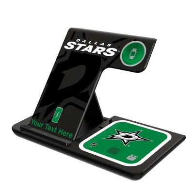Dallas Stars Personalized 3-in-1 Charging Station