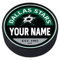 Dallas Stars - Personalized Block Textured Puck