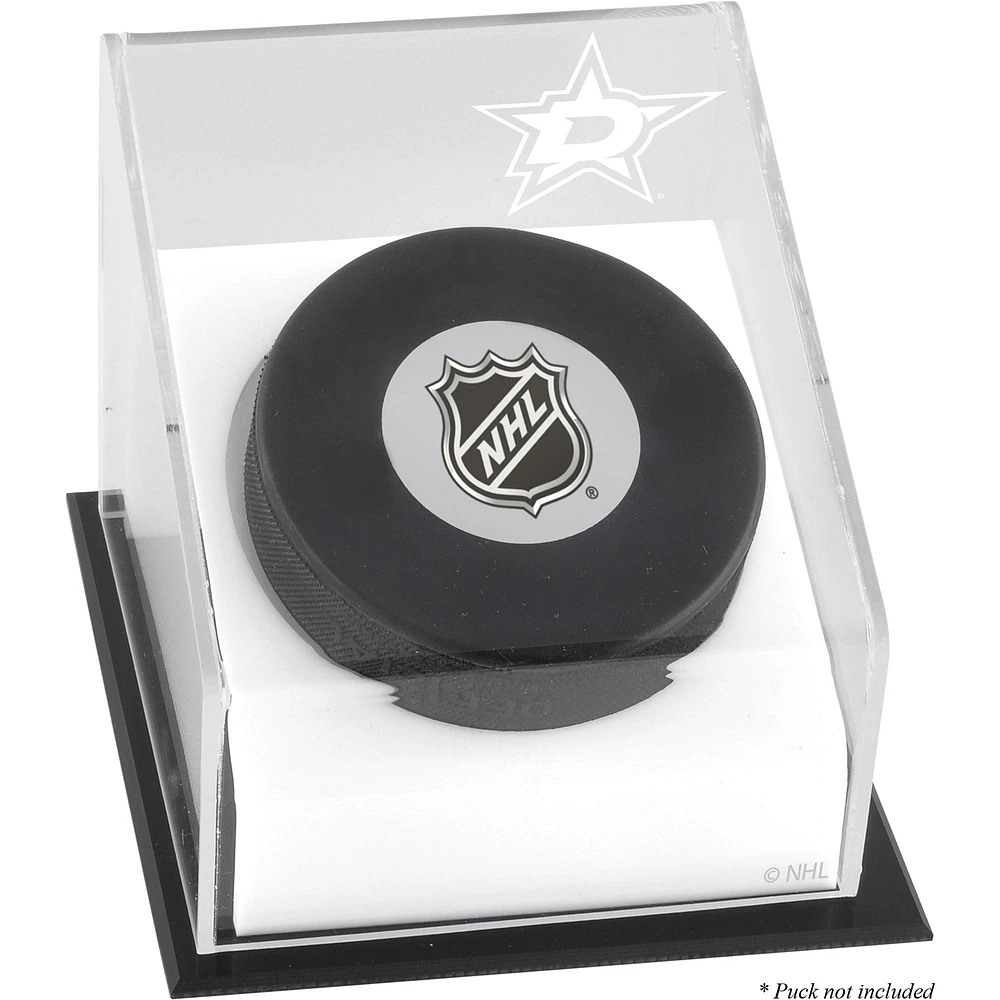 Vitrine de luxe avec logo des Dallas Stars Puck