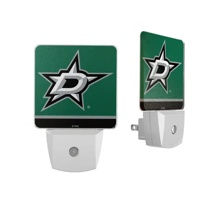 Dallas Stars Stripe Design Nightlight 2-Pack