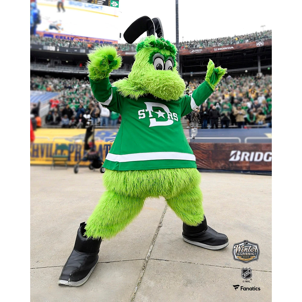 Coffret pour jeunes collectionneurs des Dallas Stars - Comprend une plaque Team Stadium 10,5" x 13", une rondelle de jeu officielle et une photographie de mascotte non signée 8" x 10"
