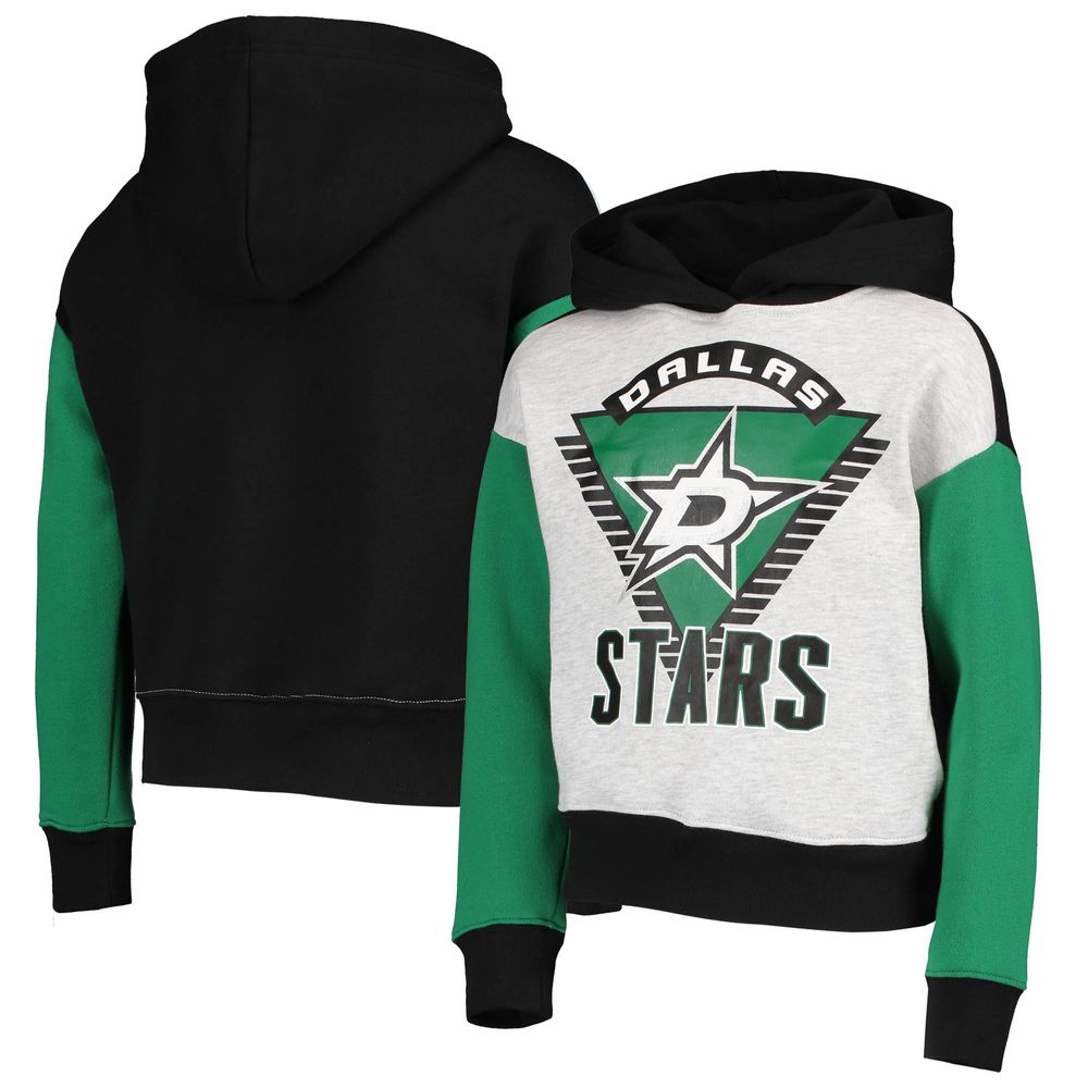 Outerstuff Girls Youth Black Dallas Stars Let's Get Loud Pullover