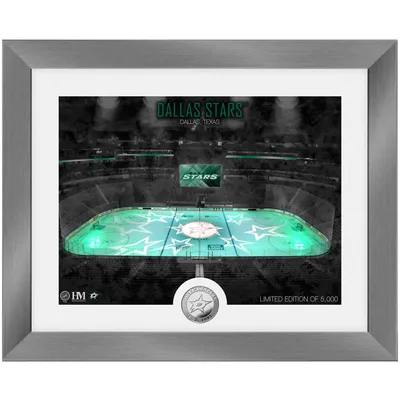 Dallas Stars Highland Mint 13'' x 16'' Art Deco Silver Coin Photo Mint