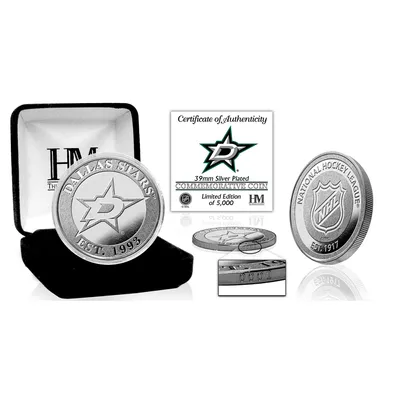 Dallas Stars Highland Mint Silver Mint Coin