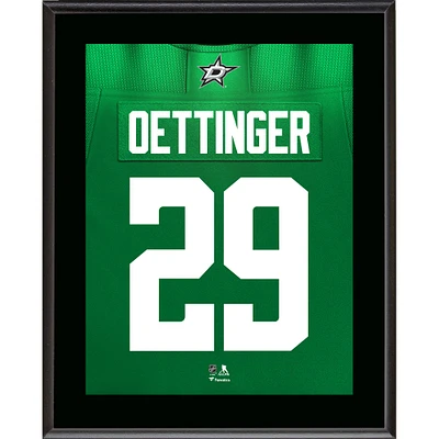Jake Oettinger Dallas Stars 10.5" x 13" Jersey Number Sublimated Player Plaque