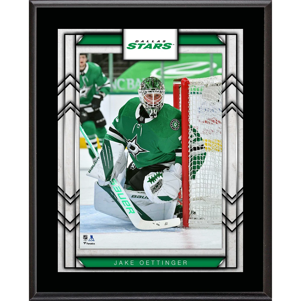 Jake Oettinger Dallas Stars 10.5" x 13" Sublimated Player Plaque