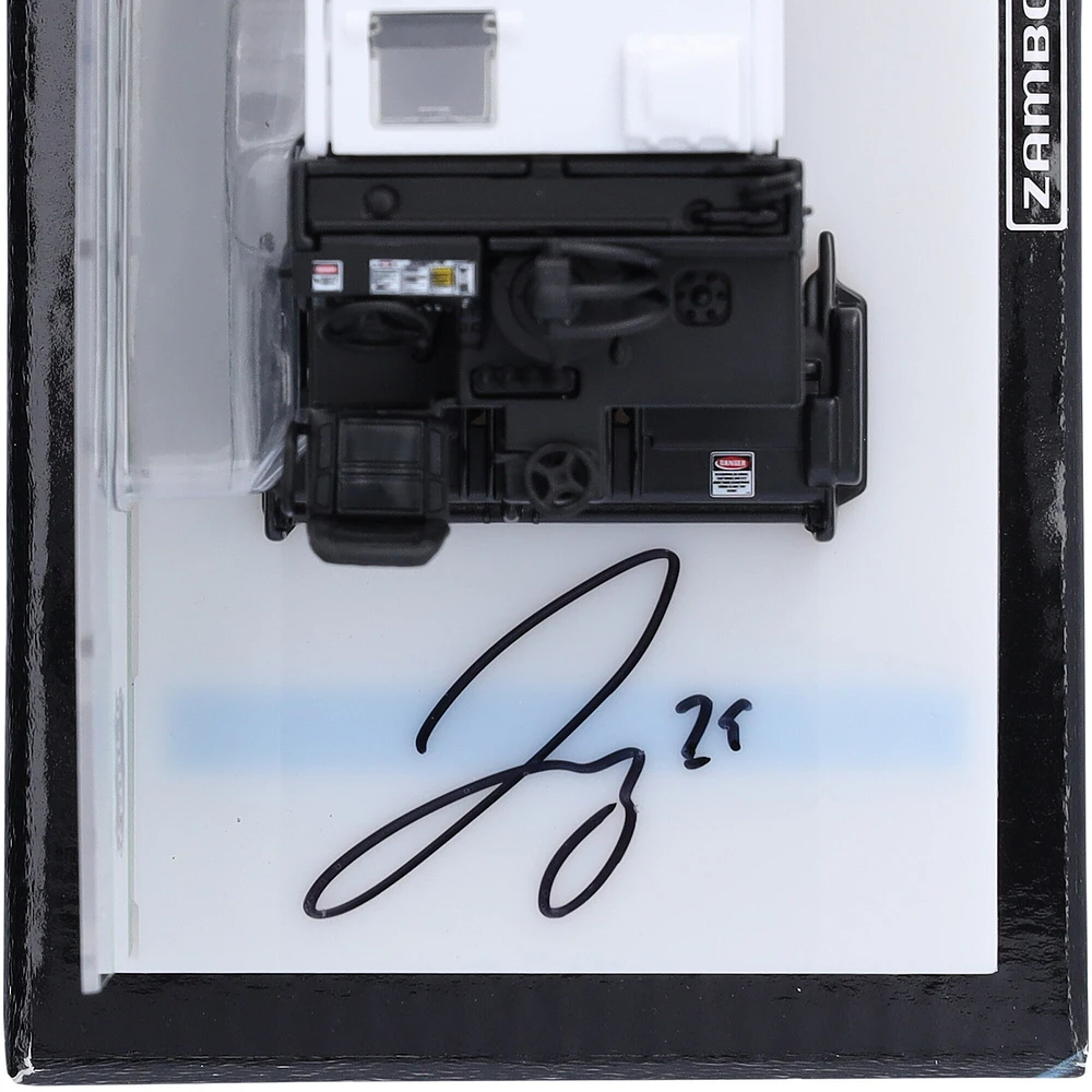 Zamboni moulée sous pression autographiée à l'échelle 1:43 de Jake Oettinger par les Dallas Stars