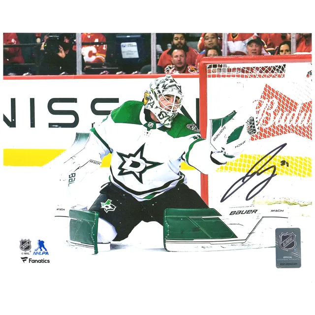 Jake Oettinger Dallas Stars Autographed Fanatics Authentic Game-Used #29  Kelly Green Jersey from the 2021-22 NHL Season with Game Used 2021-2022  Season Inscription - AA0131917
