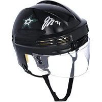 Casque mini noir autographié par Jason Robertson Dallas Stars